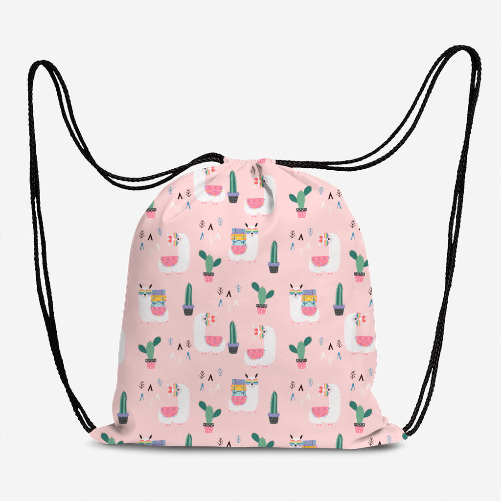 Cool Llamas Pink Fabric