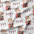 Coronation Bear Fabric