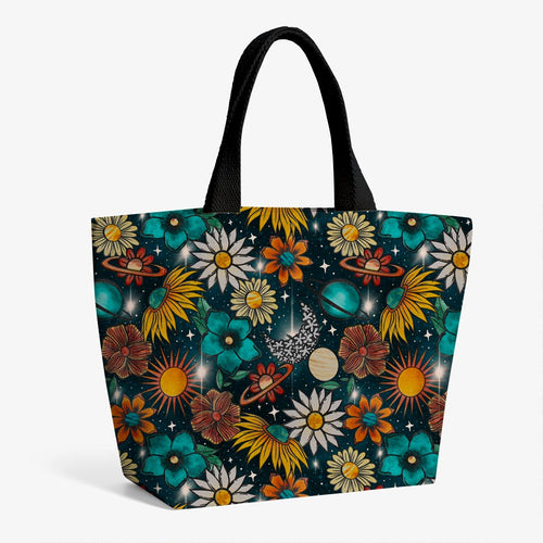 Cosmic Floral Fabric