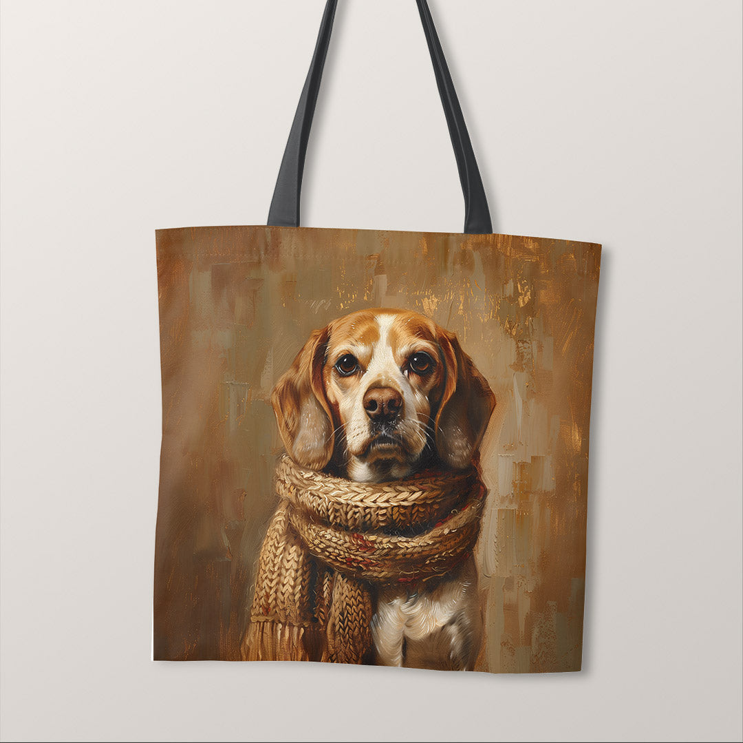 TOTE Cosy Beagle Fabric Bag Panel TP-356