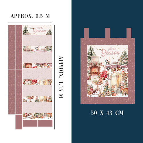 Cosy Christmas Advent Calendar Panel Set