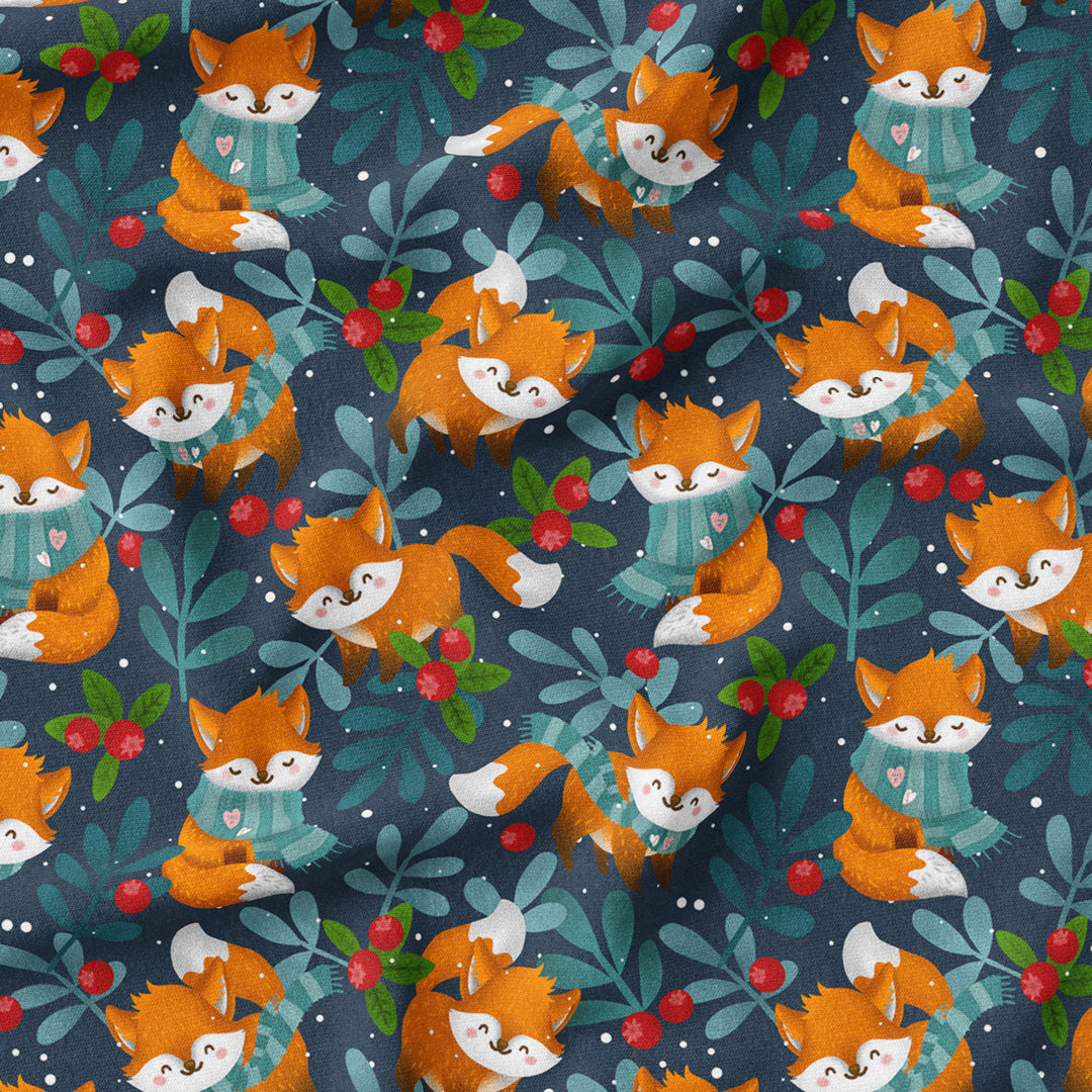 Cosy Fox Fabric