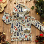 Cosy Winter Beige Fabric