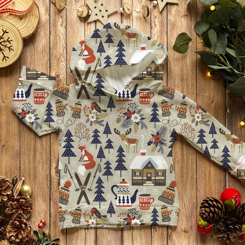 Cosy Winter Beige Fabric
