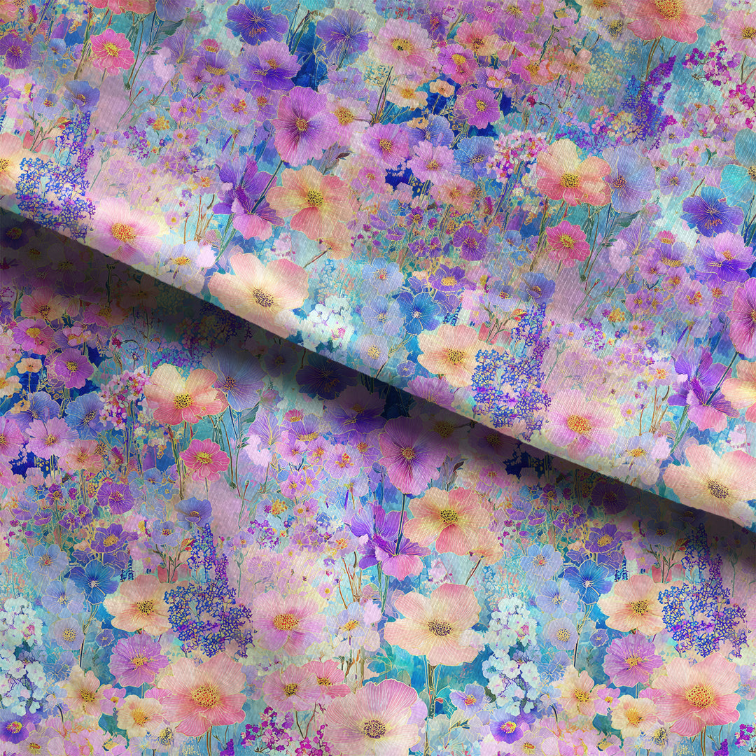 Cotton Candy Meadow Fabric