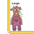 Cute Cow Pink Iron on fabric heat transfer DTF-48