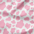 Cow Print Pink Fabric