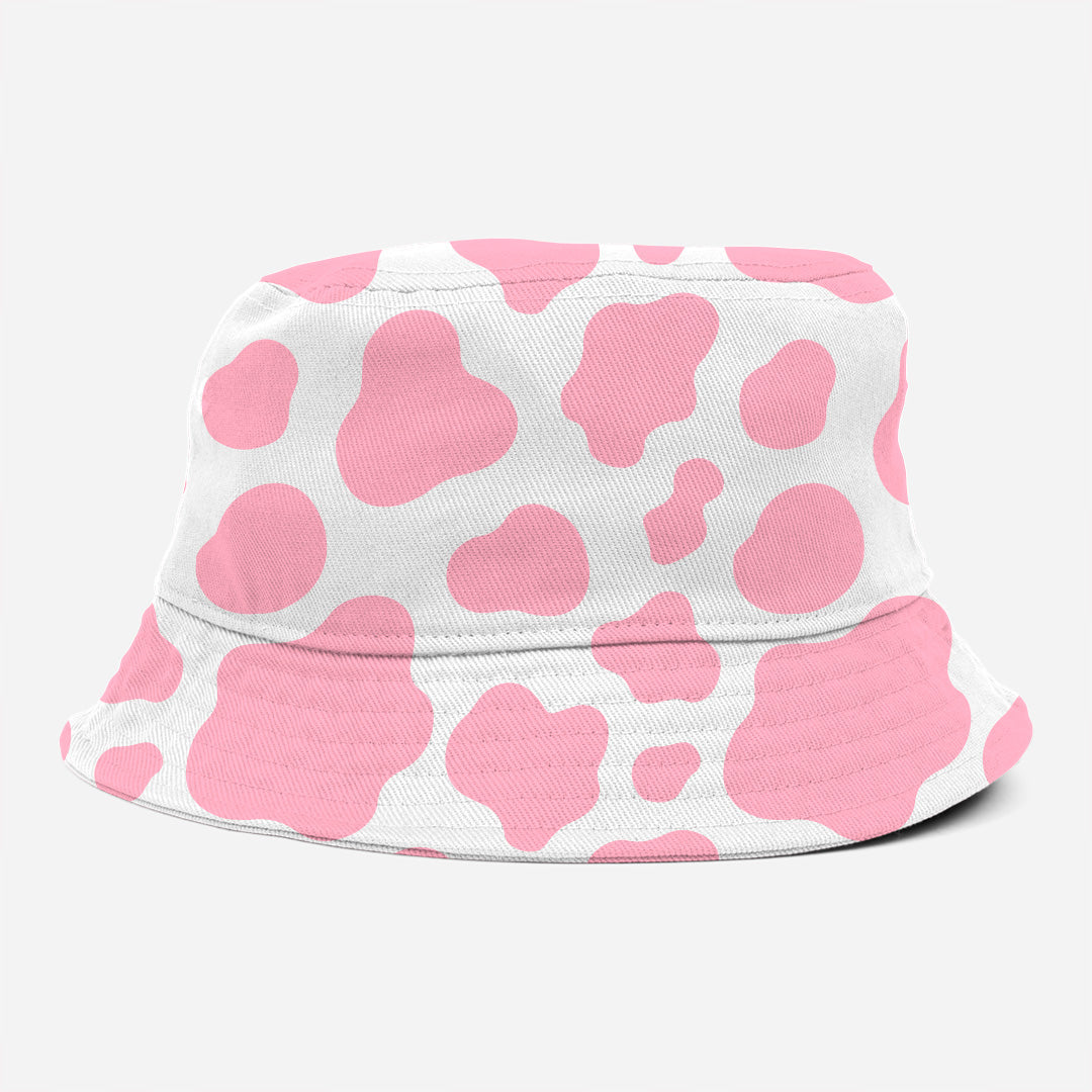 Cow Print Pink Fabric