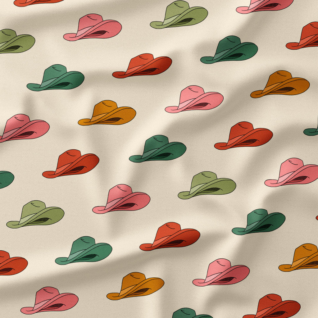 Cowboy Hats Fabric