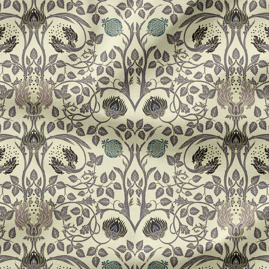 Cream Trellis Fabric