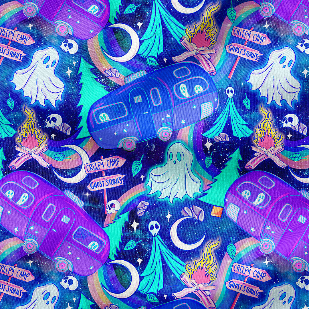 Creepy Camp Fabric