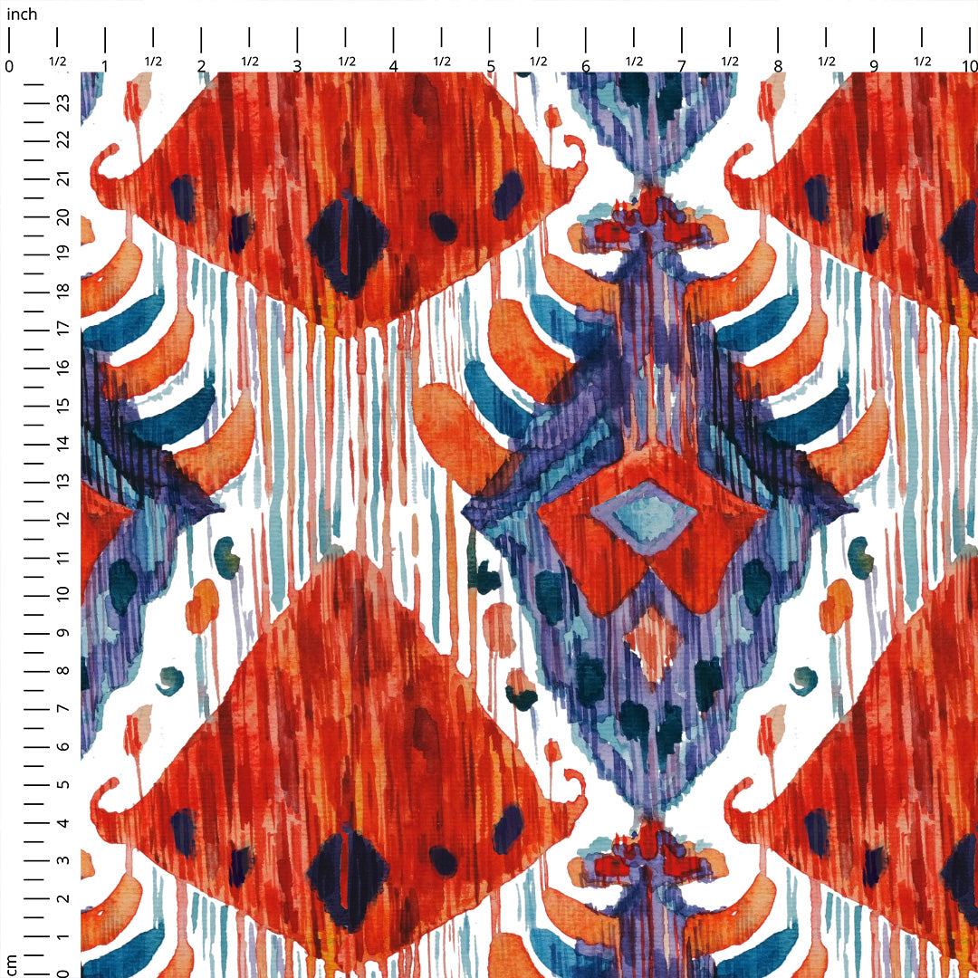 Crush Ikat Fabric