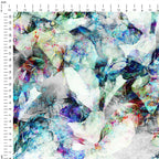 Crystal Leaves Fabric