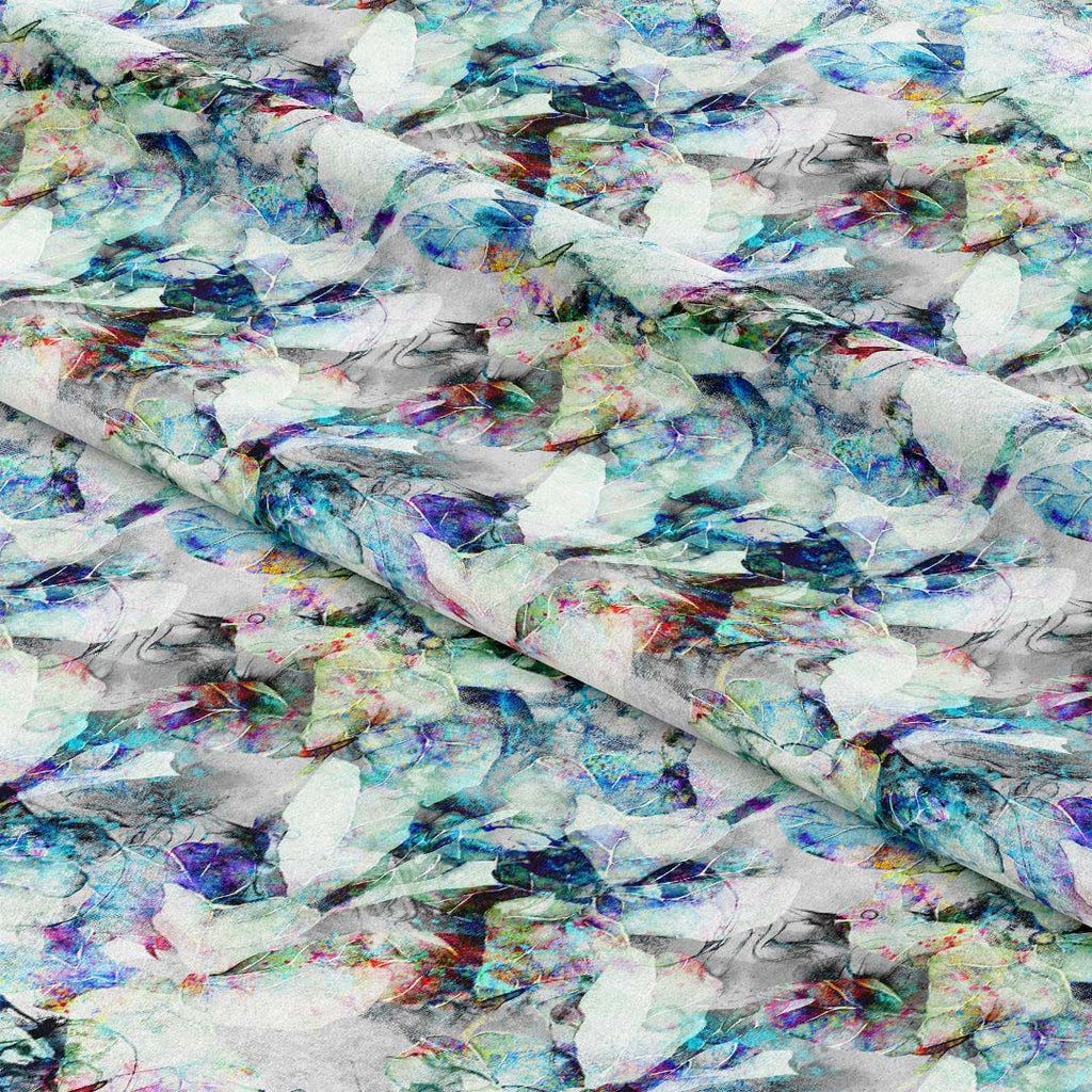 Crystal Leaves Fabric