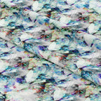 Crystal Leaves Fabric
