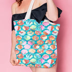 Cute Mermaids Shells Fabric