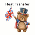 Cute Coronation Bear Iron on Fabric Heat Transfer DTF-113