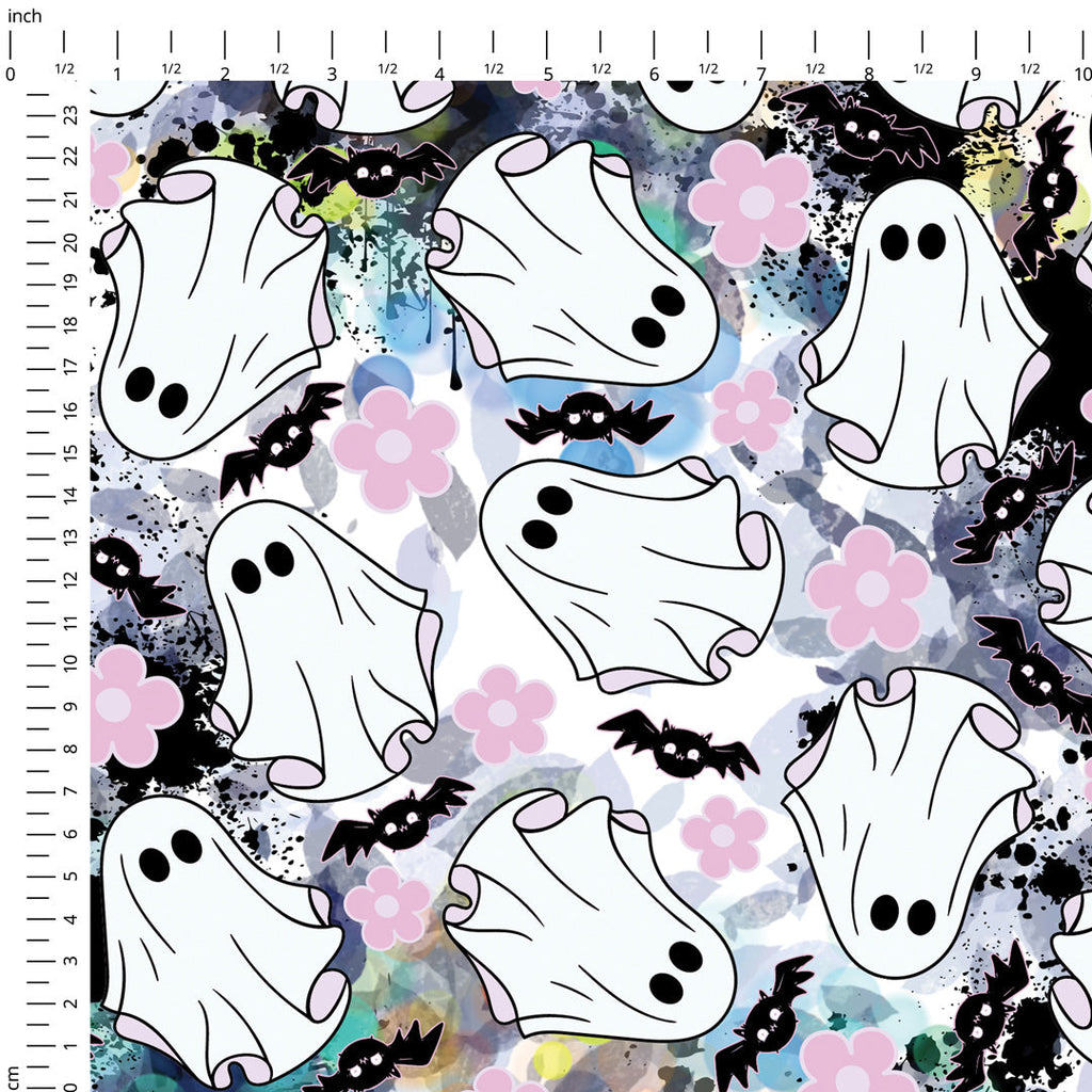 Cute Ghosts Fabric