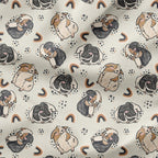 Cute Guinea Pigs Fabric