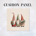 CUSHION Panel Cute Gnomes on Beige CP-794