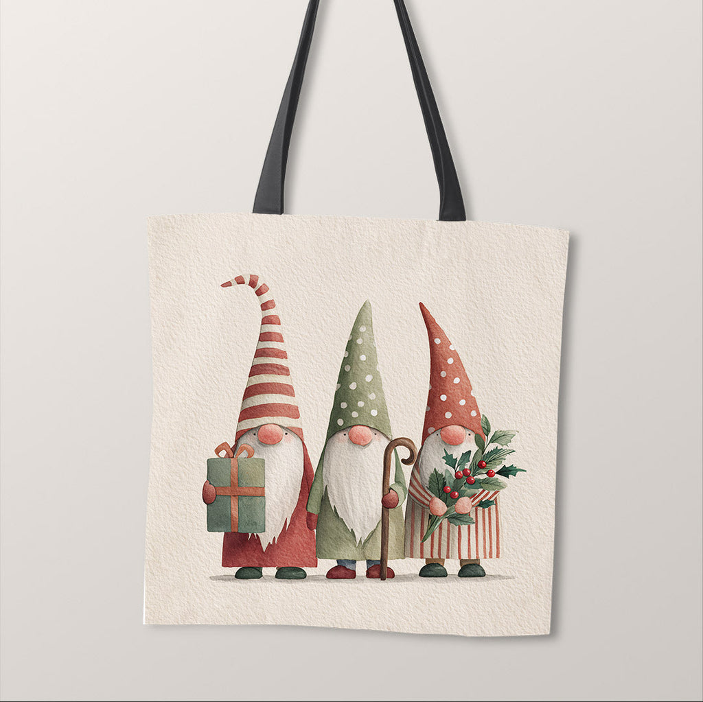 TOTE Panel Cute Gnomes On Beige TP-832