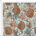 Cute Hedgehogs Fabric