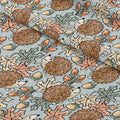 Cute Hedgehogs Fabric