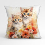 CUSHION Fabric Panel Cute Kittens 1 CP-1241