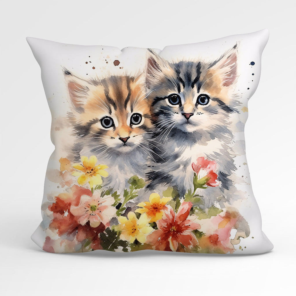 CUSHION Fabric Panel Cute Kittens 2 CP-1243
