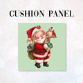 CUSHION Fabric Panel Cute Santa Claus CP-1245