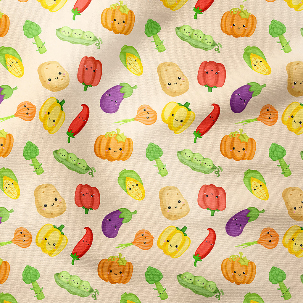 Cute Veggies Fabric