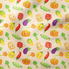Cute Veggies Fabric
