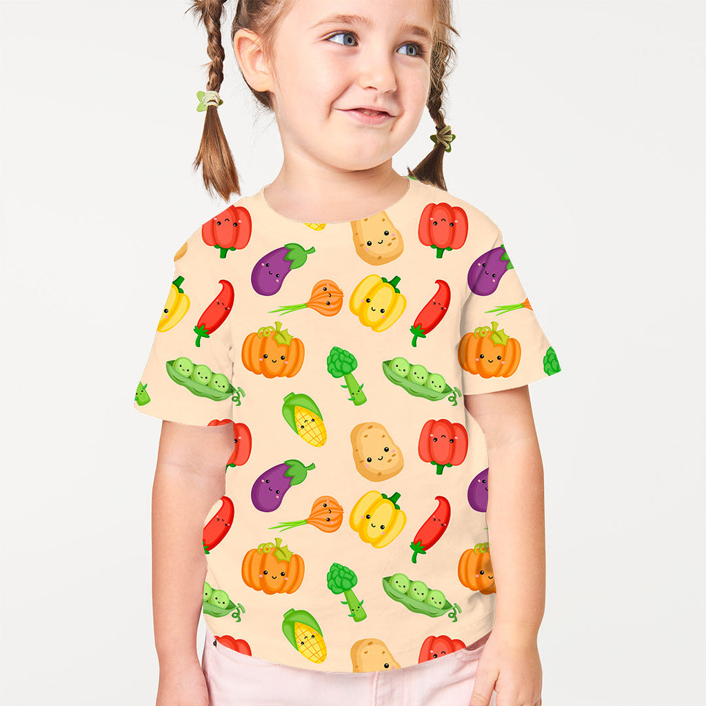 Cute Veggies Fabric