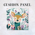 CUSHION Panel Cute Winter Deer CP-795