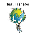 Earth Swing Iron on Fabric Heat Transfer DTF-197