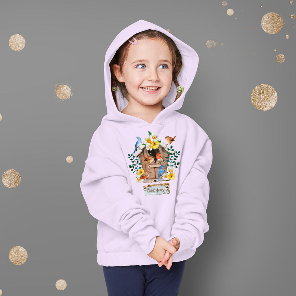 Bird House Iron on Fabric Heat Transfer DTF-214