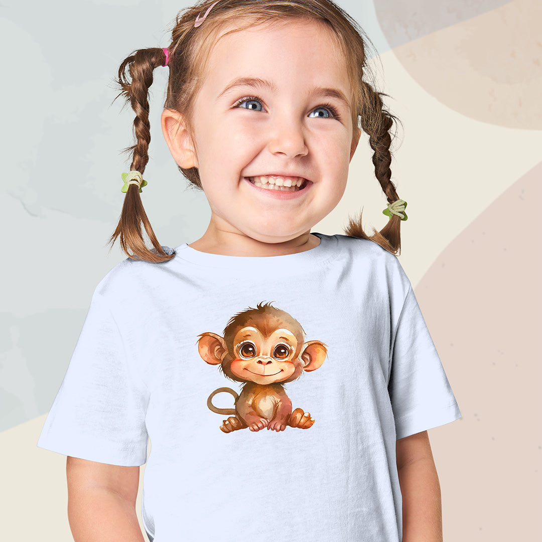 Cheeky Monkey Iron on Fabric Heat Transfer DTF-216