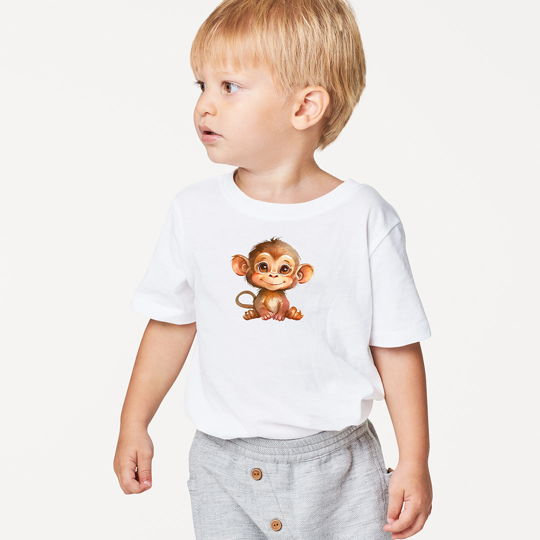 Cheeky Monkey Iron on Fabric Heat Transfer DTF-216