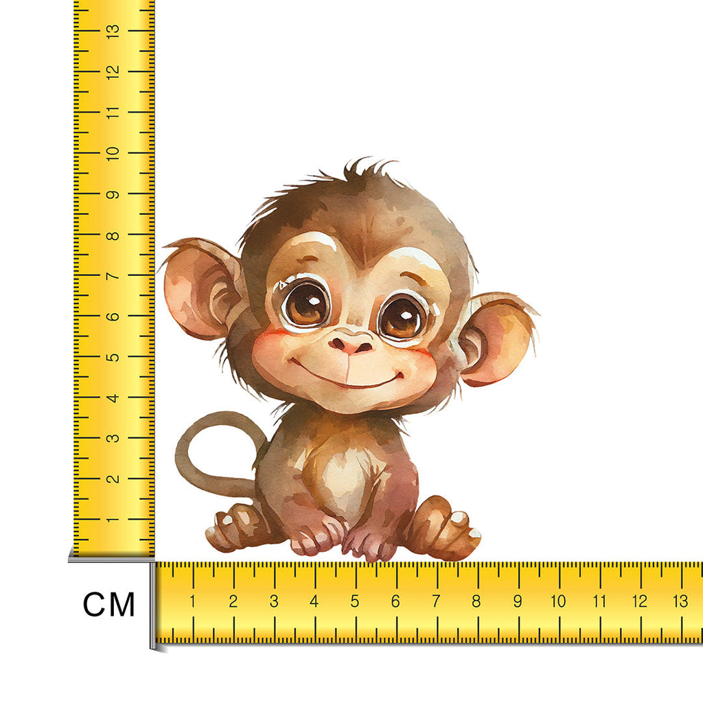 Cheeky Monkey Iron on Fabric Heat Transfer DTF-216