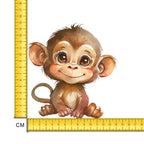 Cheeky Monkey Iron on Fabric Heat Transfer DTF-216