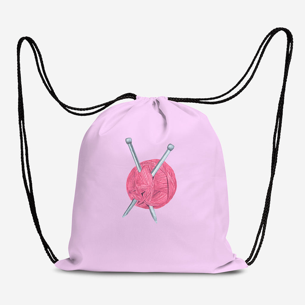 Knitting Iron on Fabric Heat Transfer DTF-218