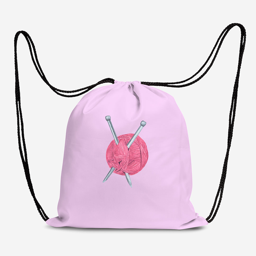 Knitting Iron on Fabric Heat Transfer DTF-218