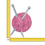 Knitting Iron on Fabric Heat Transfer DTF-218