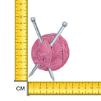 Knitting Iron on Fabric Heat Transfer DTF-218