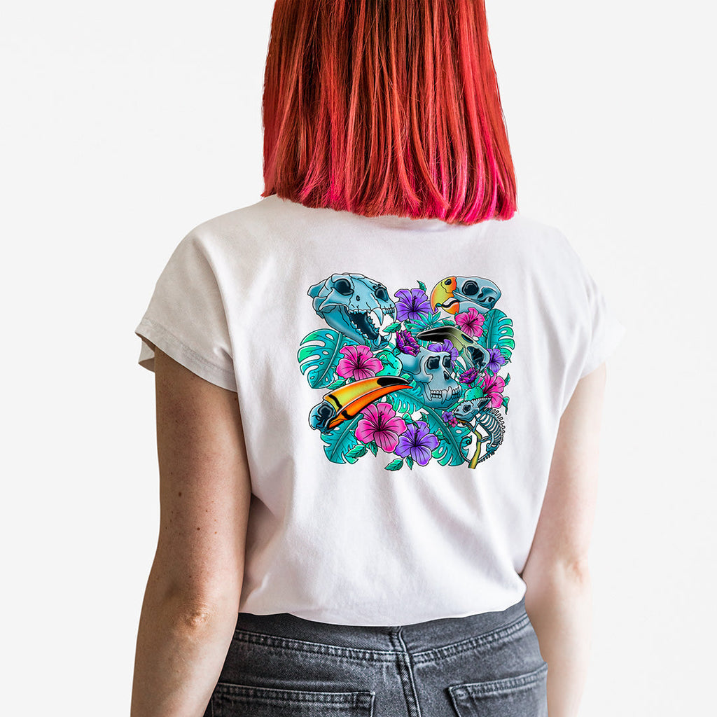 Dead Exotic Iron on Fabric Heat Transfer DTF-223