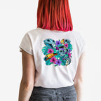 Dead Exotic Iron on Fabric Heat Transfer DTF-223