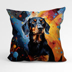 CUSHION Fabric Panel Dachshund CP-1250