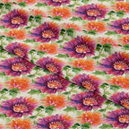 Dahlia Fresh Blossom Fabric