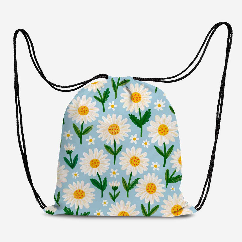 Daisy Blue Fabric