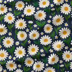 Daisy Navy Fabric
